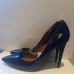 Navy Blue Pumps - Mossimo - 4” heel